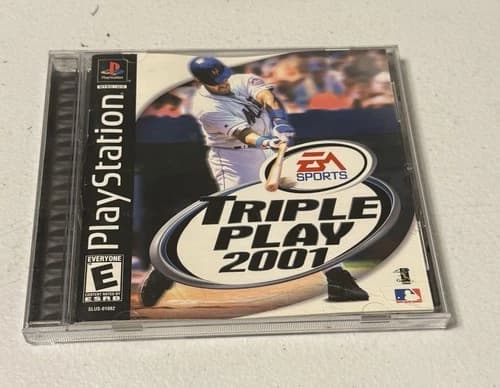 Triple Play 2001 Sony PlayStation 1 PS1 - Complete