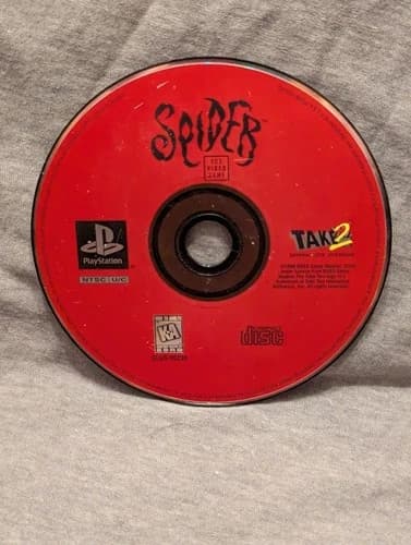 Spider The Video Game Sony PlayStation 1 PS1 Game Tested Authentic Works Origin