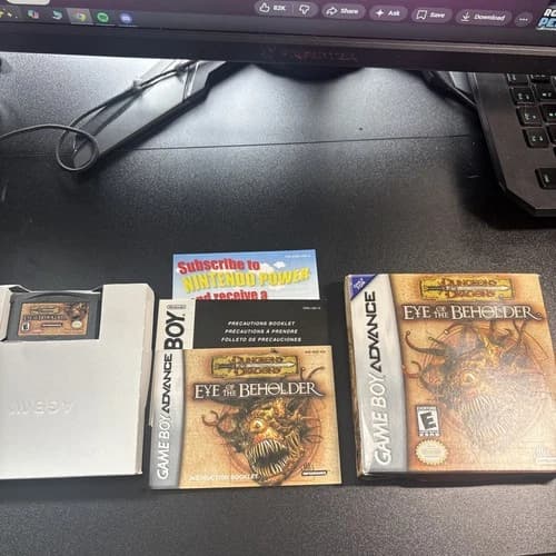 Dungeons & Dragons: Eye of the Beholder (Nintendo Game Boy Advance, 2002)
