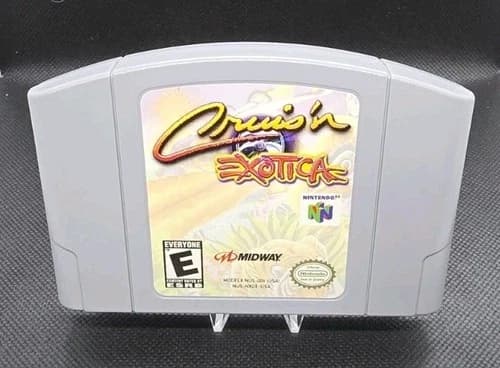Cruis'n Exotica Cruisin Nintendo 64 N64 Original Authentic Tested SUPER CLEAN