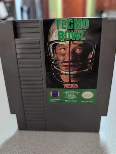 Nintendo Entertainment System NES Tecmo Bowl Tested Combine Shipping