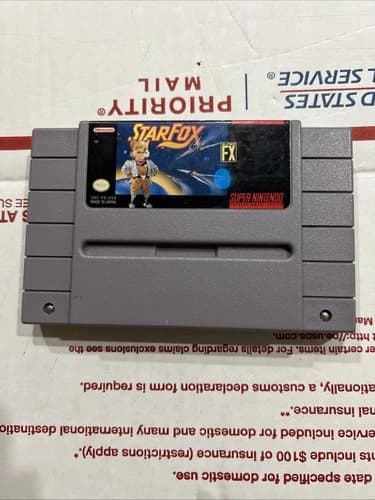 Star Fox (Super Nintendo Entertainment System, SNES, 1993) Cartridge Only-Tested