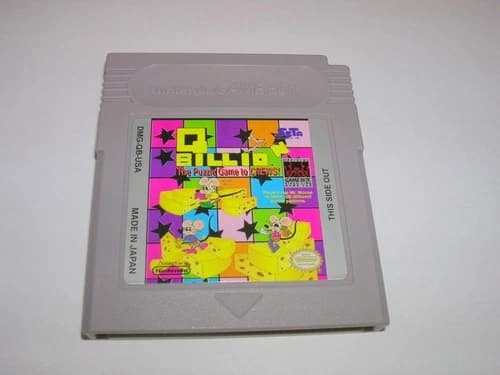 Q Billion (Nintendo Game Boy GB) Original Game