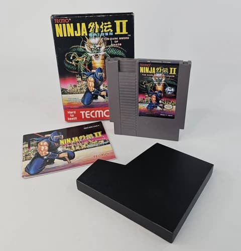 Nintendo NES Ninja Gaiden 2 CIB *GREAT CONDITION*
