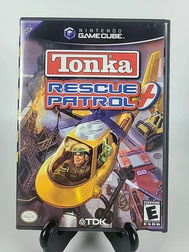 Tonka Rescue Patrol - Nintendo GameCube - Complete in Box - Tested