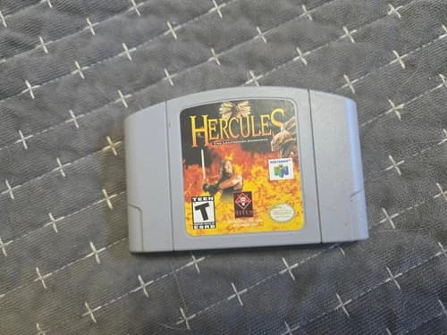 Hercules: The Legendary Journeys (Nintendo 64, N64, 2000) Authentic, Tested/Work