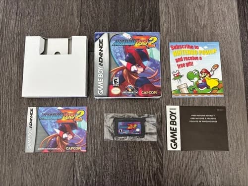 Mega Man Zero 2 - 2002 Game Boy Advance GBA - Complete CIB Authentic