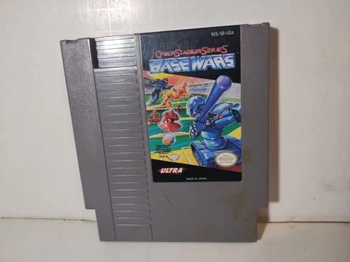 Base Wars Nintendo NES Game Cartridge Tested