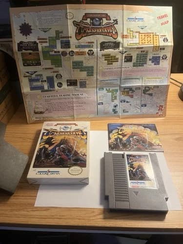 The Magic of Scheherazade (Nintendo NES) CIB w/ MAP