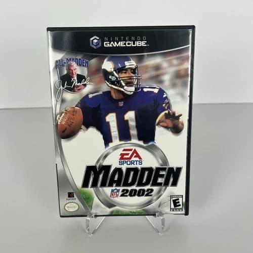 Madden NFL 2002 (Nintendo GameCube, 2001) Complete CIB