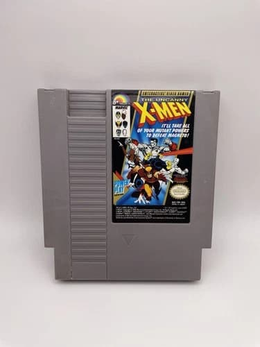 The Uncanny X-Men Marvel (Nintendo NES, 1989) AUTHENTIC | TESTED | GREAT