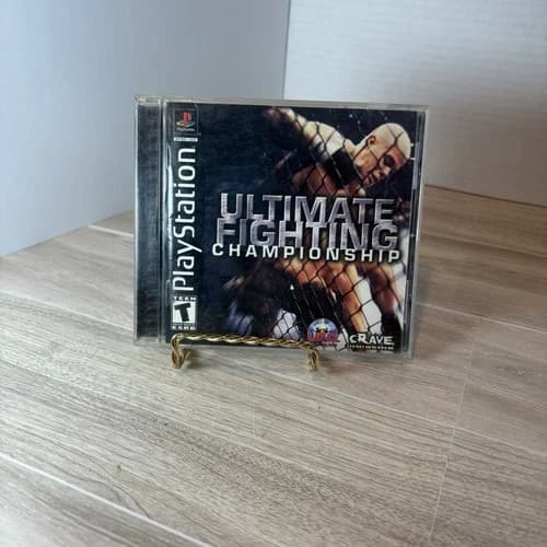 Ultimate Fighting Championship PS1 PlayStation 1 Complete CIB Tested Authentic X