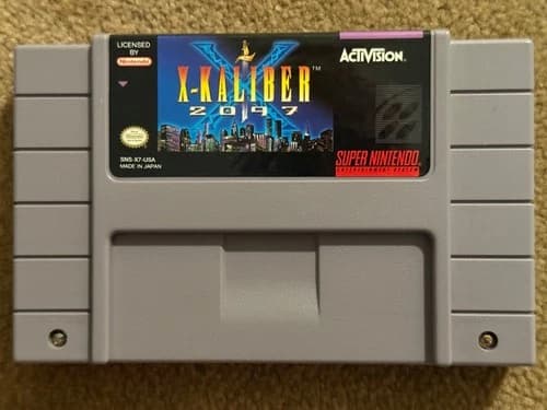 X-Kaliber 2097 (Super Nintendo Entertainment System, 1994)