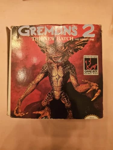 Gremlins 2: The New Batch Nintendo Game Boy W/ Manual And Box