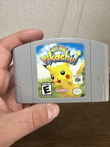 Hey You Pikachu Nintendo 64 N64 Game Cartridge Nintendo Pokemon Adventure