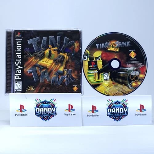 Tiny Tank PS1 CIB W/ Manual - PlayStation