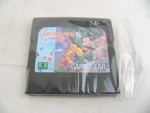 Sega Game Gear Land of Illusion starring Mickey Mouse 670-2782 Cartridge Only