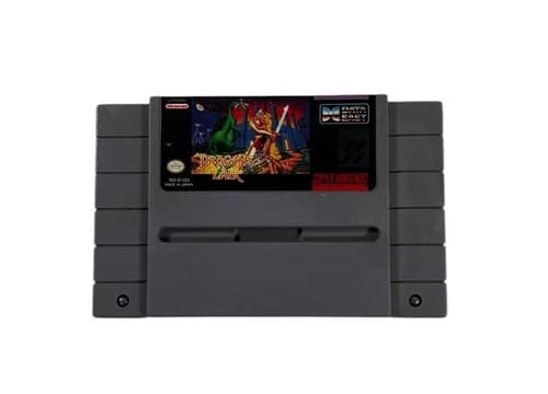Dragon's Lair Super Nintendo Entertainment System 1993 SNES Authentic Tested