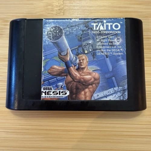 SEGA 💥 Thunder Fox 💥 Genesis Taito Cart Only Tested Working