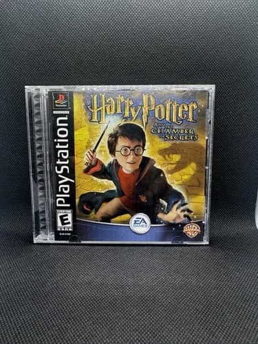 Harry Potter and The Chamber of Secrets (Playstation 1 PS1, 2002) CIB Complete