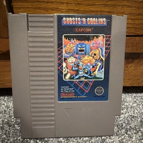 Ghosts 'n Goblins (Nintendo Entertainment System, 1986) Tested