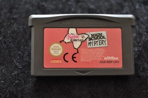 The Barbie Diaries High School Mystery GameBoy Advance Game