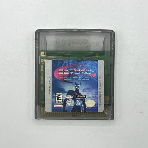 Nintendo Game Boy Color Batman Beyond Return Of The Joker Tested & Working 2000