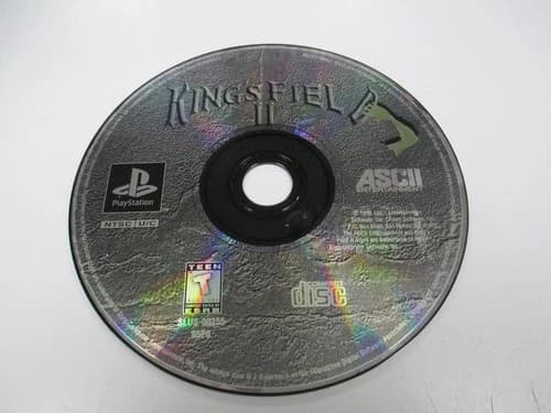 King's Field II 2 (Playstation PS1) SCRATCH-FREE DISC ONLY Tested Fast Shipping