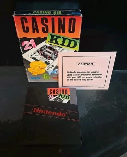 Casino Kid Nintendo NES CIB - Tested