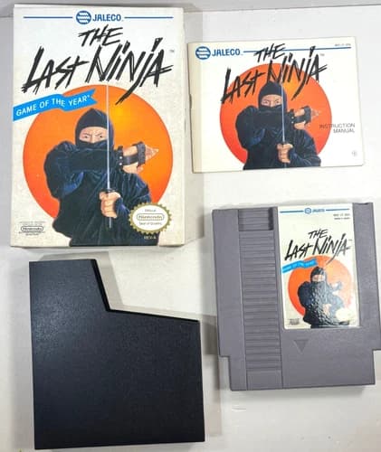 The Last Ninja (Nintendo Entertainment System, 1991) CIB