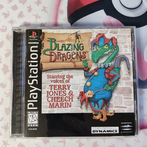 Blazing Dragons (PlayStation 1 PS1 PSX, 1996)