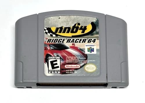 RR64 Ridge Racer 64 ( Nintendo 64) N64 TESTED