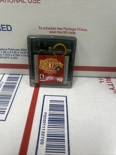 The Legend of Zelda Oracle of Seasons Game Boy Color Authentic Tested