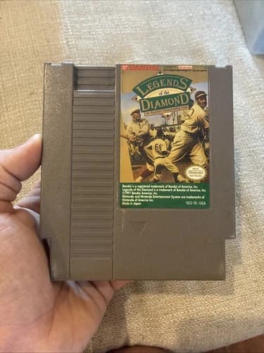Legends of the Diamond (Nintendo NES 1991) Tested, Authentic, Cartridge Only.