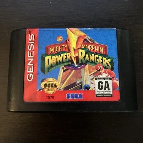 Mighty Morphin Power Rangers (Sega Genesis, 1994) Tested