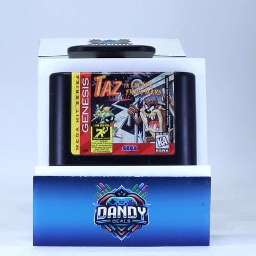 Taz in Escape from Mars Authentic, Tested - Sega Genesis