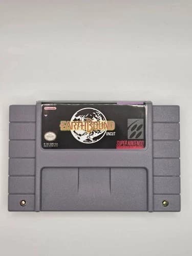 Earthbound Super Nintendo SNES Video Game Cartridge Uncut Version