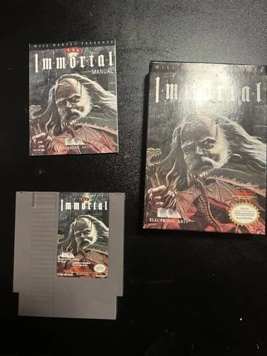 The Immortal - Nintendo Entertainment System NES CIB Complete in Box Authentic