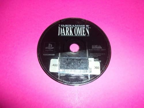 Sony PlayStation 1 PS1 Disc Only TESTED Warhammer: Dark Omen
