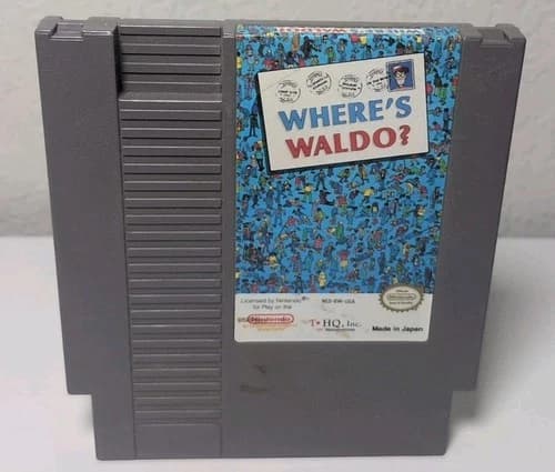 Where's Waldo (Nintendo Entertainment System, 1991) NES Cartridge Only B398