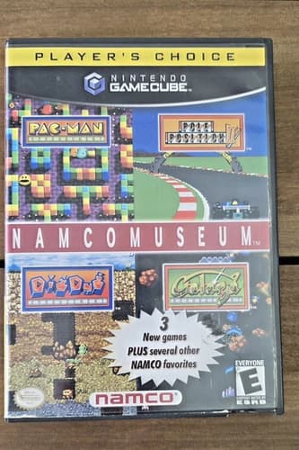 Namco Museum Player's Choice Nintendo GameCube Complete In Box CIB Tested Works