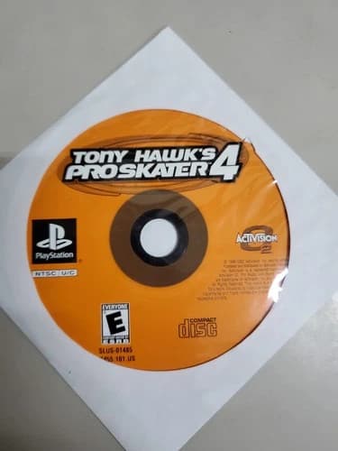 Tony Hawk's Pro Skater 4 for Sony PlayStation 1 PS1 - Disc Only Tested