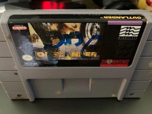 OUTLANDER SUPER NINTENDO GAME