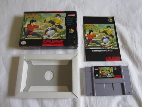 Ranma 1/2: Hard Battle (SNES) Super Nintendo CIB Complete Box 1994 DTMC RARE