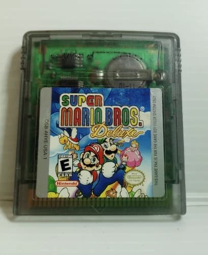 Super Mario Bros Deluxe Game Cartridge (Nintendo Game Boy Color)