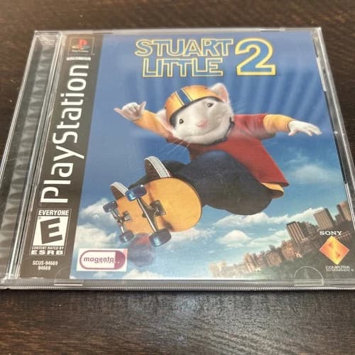 Stuart Little 2 (Sony PlayStation 1, 2002) PS1 Complete CIB Tested w/ Manual
