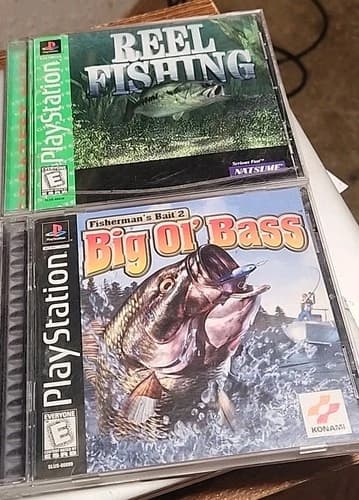 Fisherman's Bait 2 Big Ol' Bass - PS1 And Reel Fishing