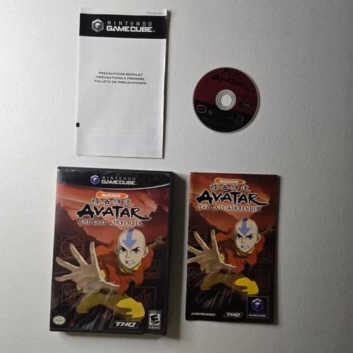 Avatar The Last Airbender Nintendo GameCube Video Game THQ