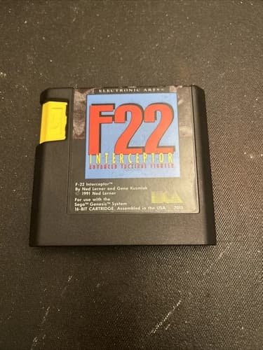 F22 Interceptor Sega Genesis