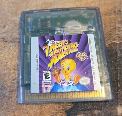 Tweety's High-Flying Adventure (Nintendo Game Boy Color, 2000) Cart Only Works